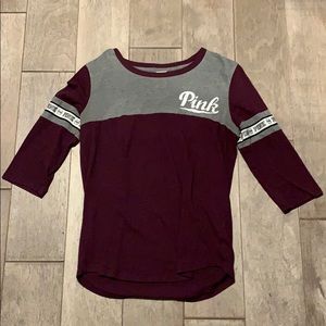 PINK maroon shirt